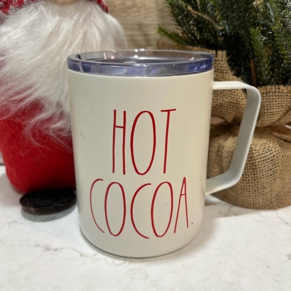 Rae Dunn HOT COCOA insulated mug - Picture 1 of 2